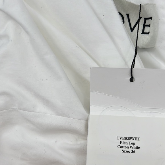 ❌SOLD❌ TOVE Elen Top in White 36 - Picture 7 of 9